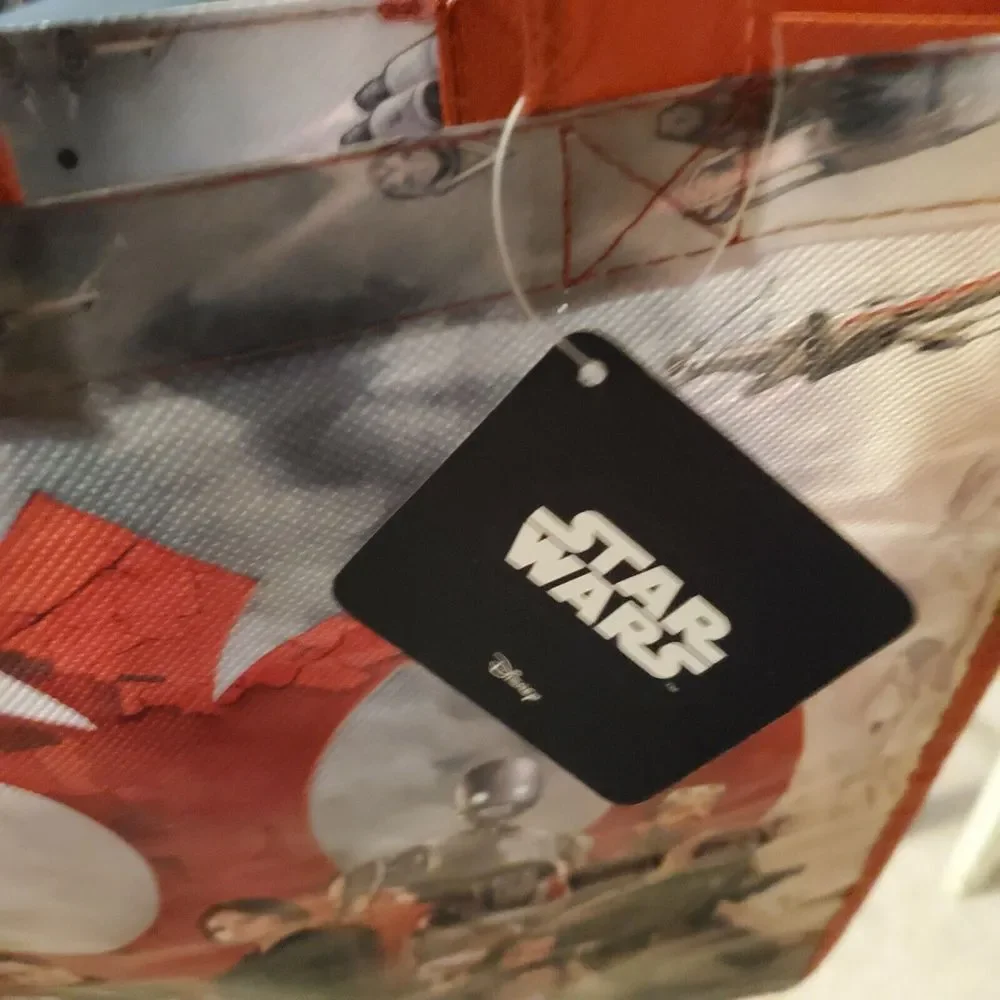 Star Wars‎ Resistance Reusable Tote Bag Halloween Candy Bag Shopper Tote